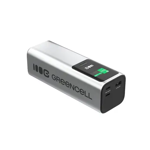 Green Cell GC PBGC25UD - Powerbank PBGC25UD, 25200 mAh, 140 W, 1x USB-A, 2x USB-C