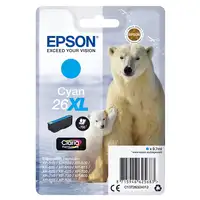 Epson Polar bear Cartucho 26XL cian