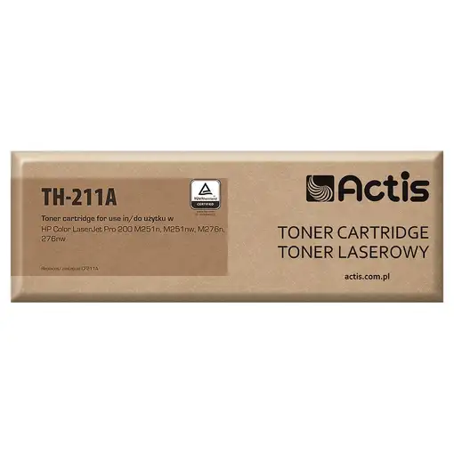 Actis Cartucho de tóner TH-211A (repuesto HP 131A CF211A, Canon CRG-731C; estándar