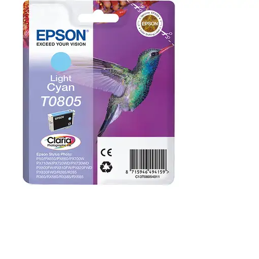 Epson Hummingbird Cartucho T0805 cian claro
