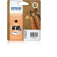 Epson Giraffe Doble cartucho T0711H (etiqueta RF)