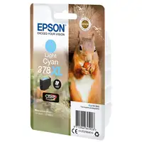 Epson Squirrel Singlepack Light Cyan 378XL Claria Photo HD Ink