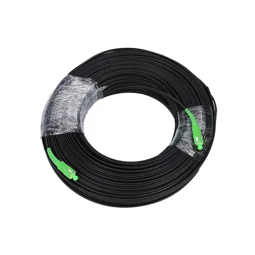 Extralink Patchcord SC/APC-SC/APC Flat drop, monomodo, Simplex, G.657A2, 150m Extralink Patchcord SC/APC-SC/APC Flat drop, monomodo, Simplex, G.657A2, 150m