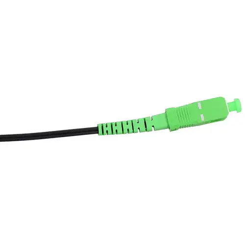 Extralink Patchcord SC/APC-SC/APC Flat drop, monomodo, Simplex, G.657A2, 150m