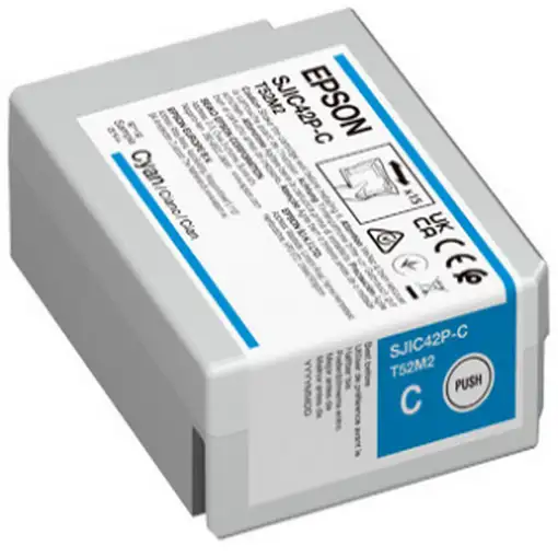 Epson SJIC42P-C cartucho de tinta 1 pieza(s) Original Cian