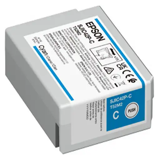 Epson SJIC42P-C cartucho de tinta 1 pieza(s) Original Cian