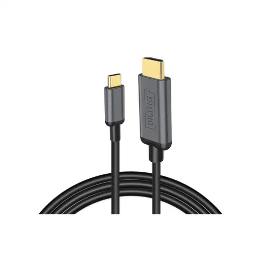 Digitus Cable adaptador de vídeo USB-C - HDMI, UHD 4K / 30 Hz