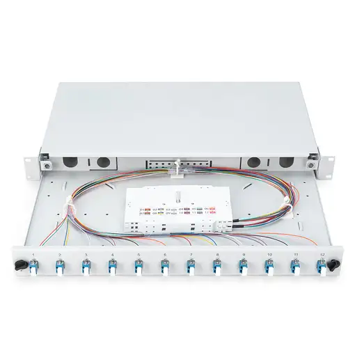Digitus Caja de empalme de fibra óptica, equipada, LC, OS2