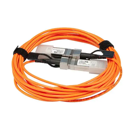 Mikrotik S+AO0005 Cable de fibra óptica e InfiniBand 5 m SFP+ Naranja