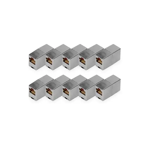 Digitus CAT 5e, clase D, acoplador modular RJ45 - 10 unidades Digitus CAT 5e, clase D, acoplador modular RJ45 - 10 unidades