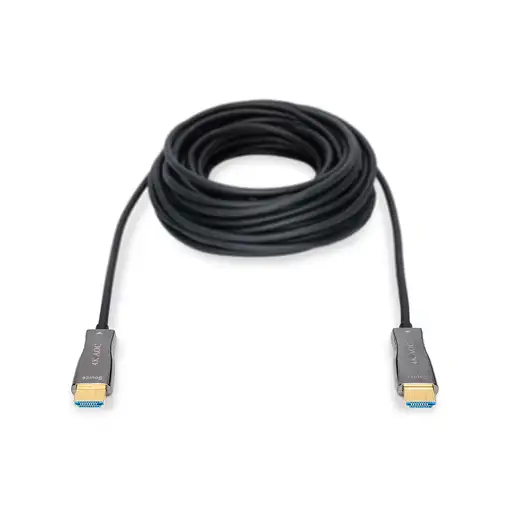 Digitus Cable de fibra óptica híbrido HDMI AOC, UHD 4K, 30 m