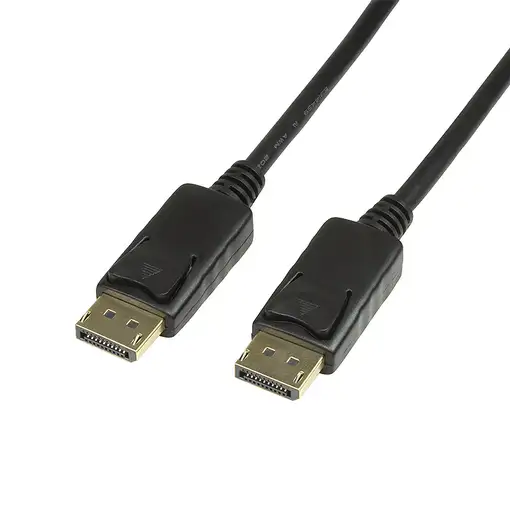LogiLink CV0076 cable DisplayPort 7,5 m Negro