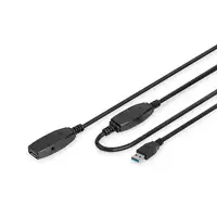 Digitus Cable de extensión activo USB 3.0, 15 m