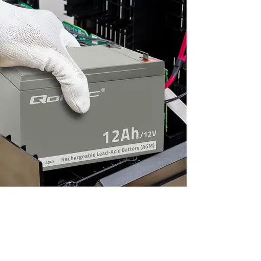 Qoltec 53049 batería para sistema ups VRLA AGM 12 V 12 Ah