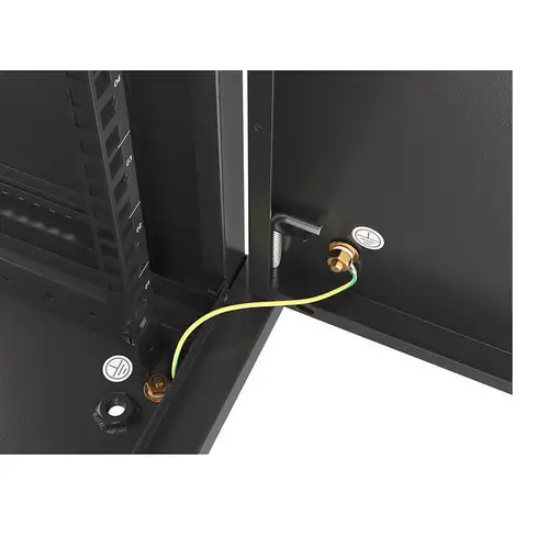 Lanberg WF01-6409-00B armario rack 9U Bastidor de pared Negro