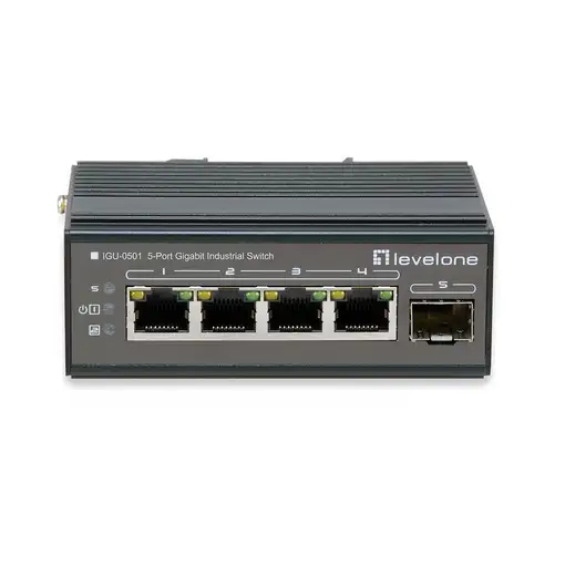 LevelOne IGU-0501 switch Gigabit Ethernet (10/100/1000) Negro