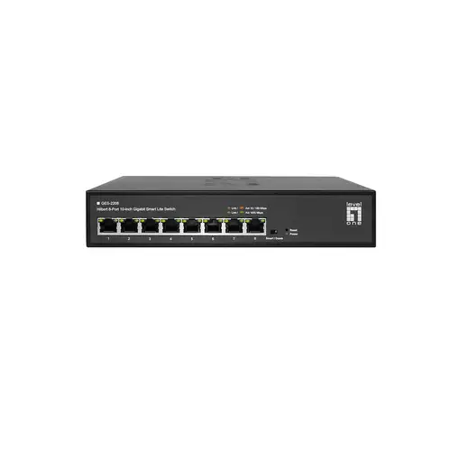 LevelOne GES-2208 switch Gestionado L2 Gigabit Ethernet (10/100/1000) Negro