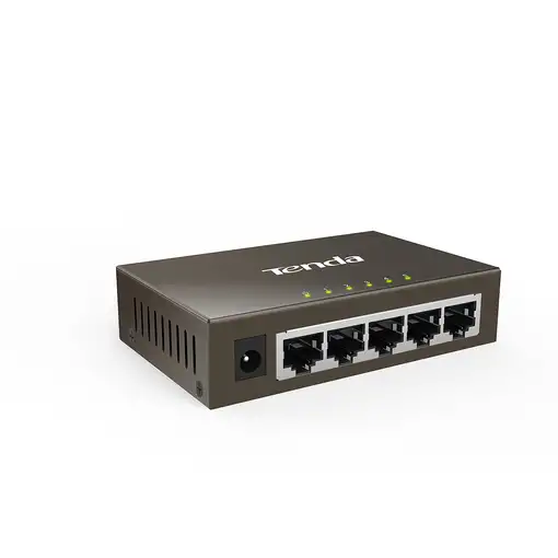 Tenda TEG1005D switch No administrado Gigabit Ethernet (10/100/1000) Gris