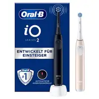 Oral-B iO Series 2 Adulto Cepillo dental vibratorio Negro, Rosa