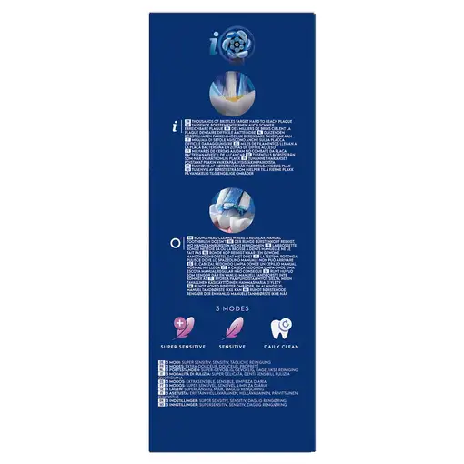 Oral-B iO Series 2 Adulto Cepillo dental vibratorio Negro, Rosa