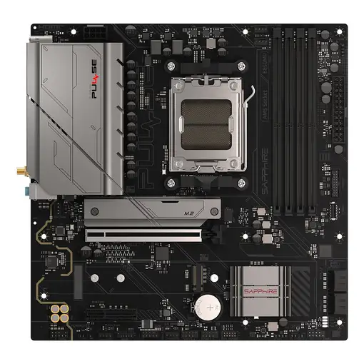 Sapphire PULSE B850M WIFI AMD B850 Zócalo AM5 micro ATX