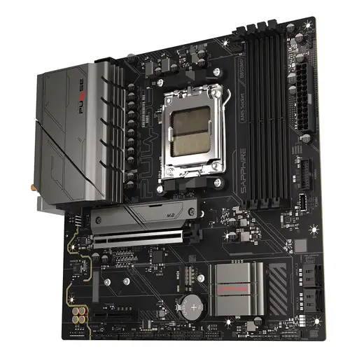Sapphire PULSE B850M WIFI AMD B850 Zócalo AM5 micro ATX