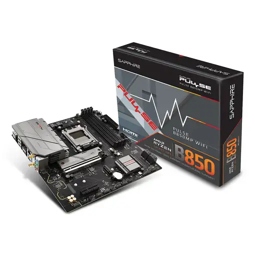 Sapphire PULSE B850M WIFI AMD B850 Zócalo AM5 micro ATX