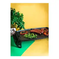 Plancha de cocina eléctrica JATA GR558 de 46 x 28 cm. Fabricada en España