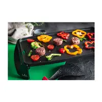 Plancha de cocina eléctrica JATA GR558 de 46 x 28 cm. Fabricada en España