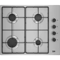 Beko HIGG 64103 SXN hobs Acero inoxidable Integrado 58 cm Encimera de gas 4 zona(s
