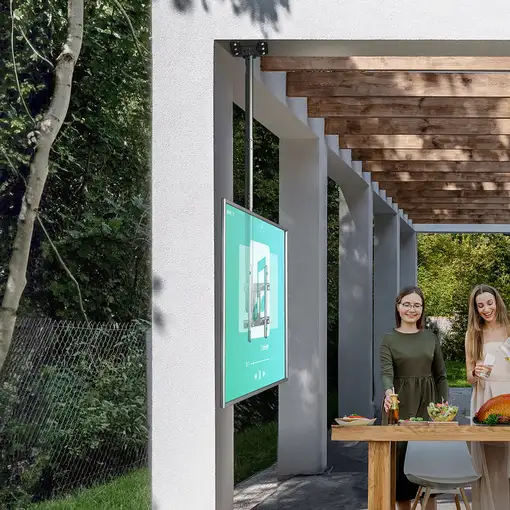 ONKRON N2L-B soporte para TV 2,03 m (80") Negro