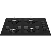 Beko HING 64120 SB hobs Negro Integrado 65 cm Encimera de gas 4 zona(s)