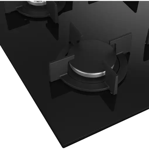 Beko HING 64120 SB hobs Negro Integrado 65 cm Encimera de gas 4 zona(s)