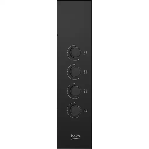 Beko HING 64120 SB hobs Negro Integrado 65 cm Encimera de gas 4 zona(s)