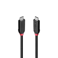 Lindy 37000 cable USB USB4 Gen 3x2 0,5 m USB C Negro