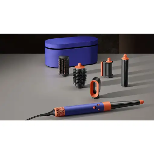 Moldeador y Secador Multi Styler azul Airwrap id Straight & Wavy HS08 DYSON