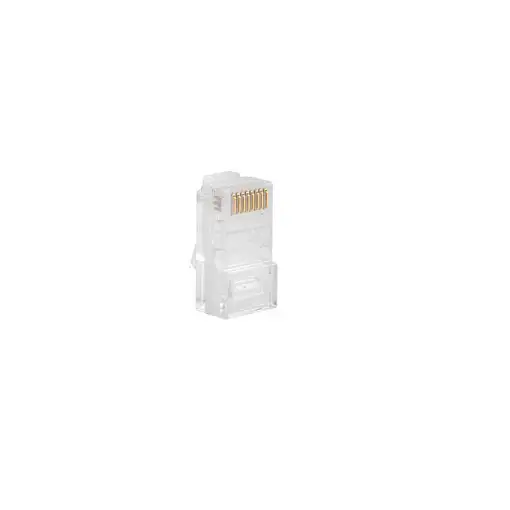 Lanberg PLU-5000 conector RJ-45 Transparente