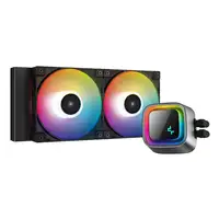 DeepCool LS520 Procesador Sistema de refrigeración líquida todo en uno 12 cm Negro