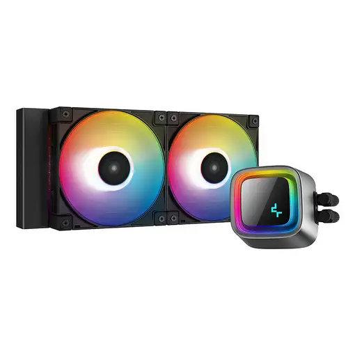 DeepCool LS520 Procesador Sistema de refrigeración líquida todo en uno 12 cm Negro