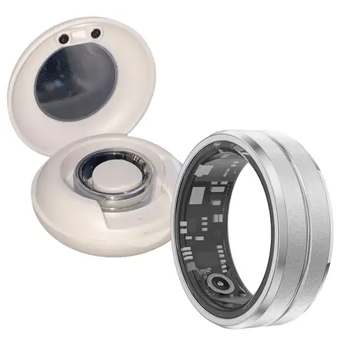 Anillo Inteligente Klack, Fitness, Monitor de Frecuencia Cardíaca Plata Talla 11