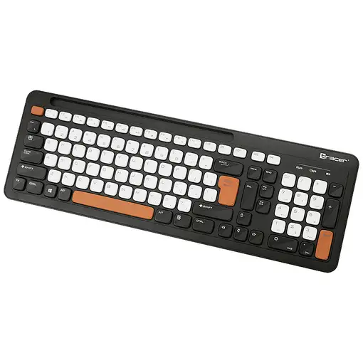 Tracer GREG RF teclado Hogar / Oficina RF inalámbrico QWERTY Inglés Negro