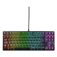 CHERRY K4V2 TKL teclado Juego USB AZERTY Francés Negro