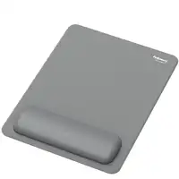 Fellowes Breyta 100142561 alfombrilla para ratón Gris