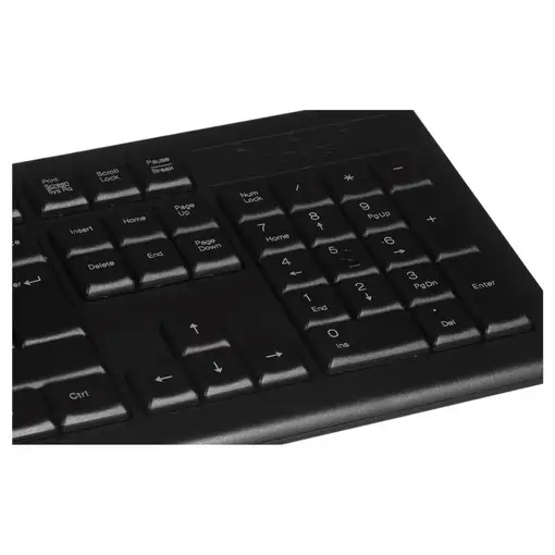 A4Tech KR-85 teclado USB QWERTY Inglés de EE. UU. Negro