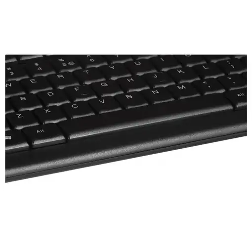 A4Tech KR-85 teclado USB QWERTY Inglés de EE. UU. Negro