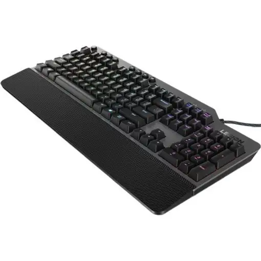 Lenovo Legion K500 teclado Juego USB QWERTY Inglés de EE. UU. Negro, Gris