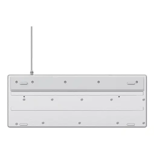 Trust GXT 833W Thado TKL teclado Juego USB QWERTY Inglés de EE. UU. Blanco