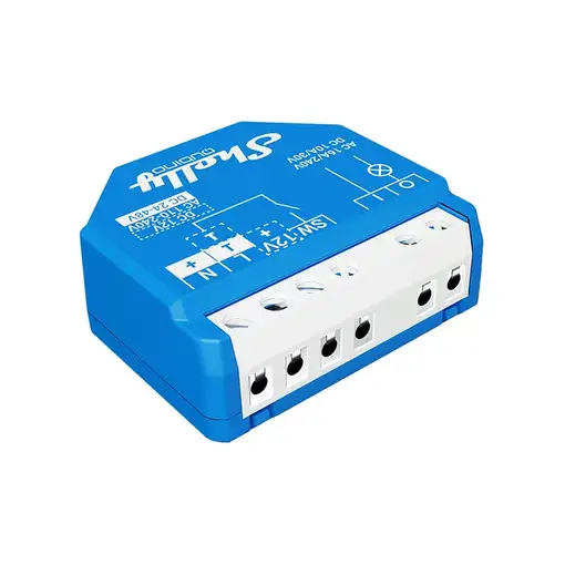 Shelly Qubino Wave 1 Interruptor inteligente Azul