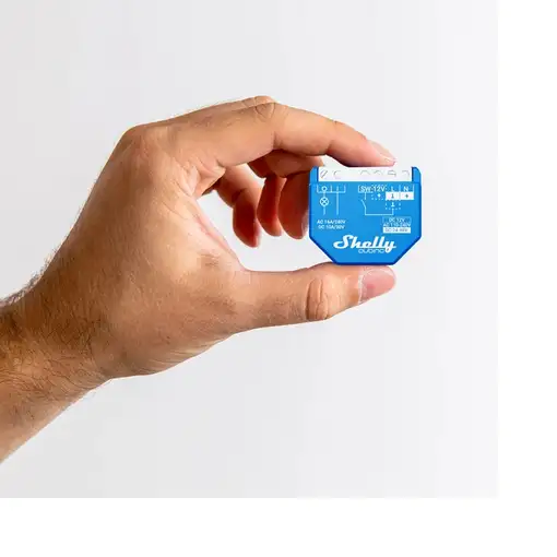 Shelly Qubino Wave 1 Interruptor inteligente Azul