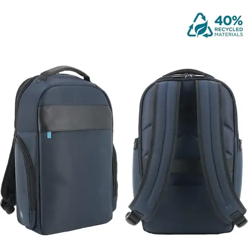 Mobilis 005045 mochila Mochila informal Negro, Marina Poliéster